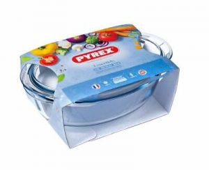 COCOTTE OVALE EN VERRE 3 Litre  PYREX